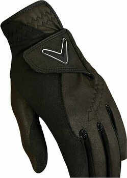 guanti Callaway Opti Grip Mens Golf Glove Pair Black S - 3