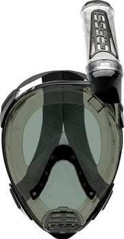 Diving Mask Cressi Duke Dry Full Face Mask Clear/Black/Smoked M/L - 3