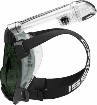 Diving Mask Cressi Duke Dry Full Face Mask Clear/Black/Smoked M/L - 5