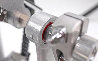Pedal za bas boben Pearl P-2050C/F Eliminator Light Transport Pedal za bas boben - 4