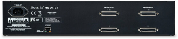 Ethernet audio prevodník - zvuková karta Focusrite REDNET2 - 3