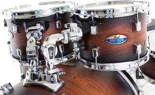 Batterie acoustique Pearl Decade Maple DMP925S/C260 Satin Brown Burst Batterie acoustique - 2