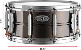Werbel Pearl Sensitone STH1465BR 14" Brass Werbel - 5