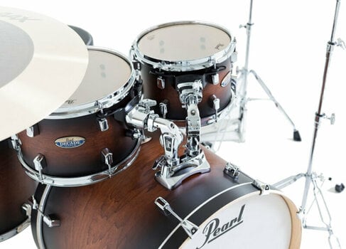 Akoestisch drumstel Pearl Decade Maple DMP925S/C260 Satin Brown Burst - 2
