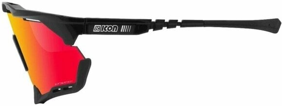 Cyklistické brýle Scicon Aeroshade XL Black Gloss/SCNPP Multimirror Red/Clear Cyklistické brýle - 3