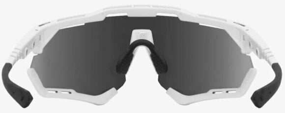 Cyklistické brýle Scicon Aeroshade XL White Gloss/SCNPP Multimirror Blue/Clear Cyklistické brýle - 4