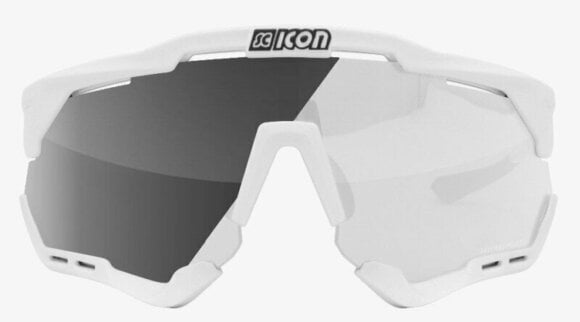 Cycling Glasses Scicon Aeroshade XL White Gloss/SCNPP Photochromic Silver Cycling Glasses - 2