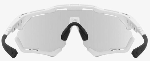 Cycling Glasses Scicon Aeroshade XL White Gloss/SCNPP Photochromic Silver Cycling Glasses - 4