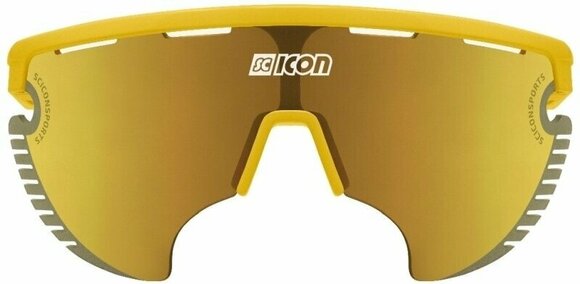 Cycling Glasses Scicon Aerowing Lamon Yellow Gloss/SCNPP Multimirror Bronze/Clear Cycling Glasses - 2
