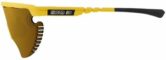 Fahrradbrille Scicon Aerowing Lamon Yellow Gloss/SCNPP Multimirror Bronze/Clear Fahrradbrille - 3