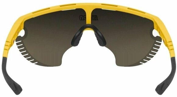 Cycling Glasses Scicon Aerowing Lamon Yellow Gloss/SCNPP Multimirror Bronze/Clear Cycling Glasses - 4
