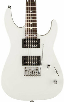 Elektrische gitaar Jackson JS12 Dinky Gloss White - 2
