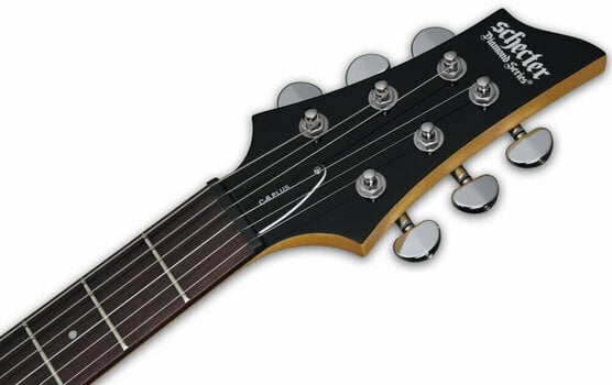 Guitarra elétrica Schecter C-6 Plus Charcoal Burst - 7