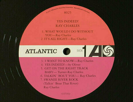 Vinyylilevy Ray Charles - Yes Indeed! (Mono) (Remastered) (LP) - 2