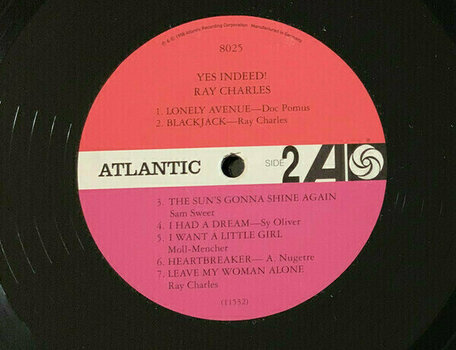 LP deska Ray Charles - Yes Indeed! (Mono) (Remastered) (LP) - 3