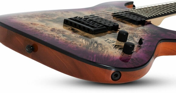 Elektrická kytara Schecter C-6 Pro Aurora Burst - 9
