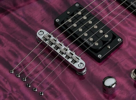 Elektrische gitaar Schecter C-6 Plus Electric Magenta - 4