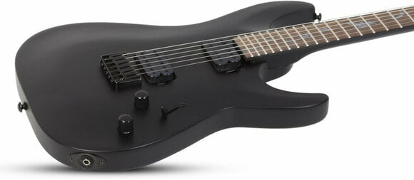 Guitare électrique Schecter Damien-6 Satin Black - 2