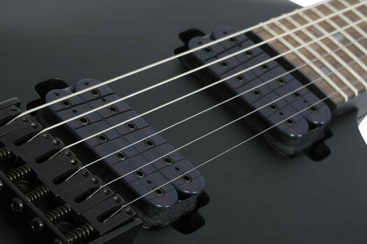 Elektrische gitaar Schecter Damien-6 Satin Black - 4