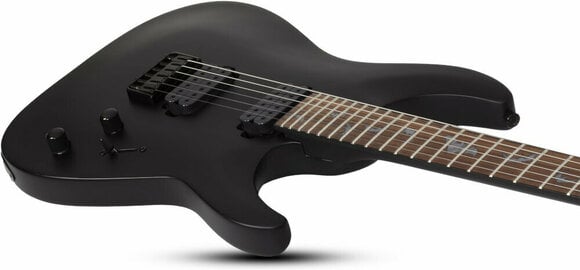 Guitarra elétrica Schecter Damien-6 Satin Black - 11