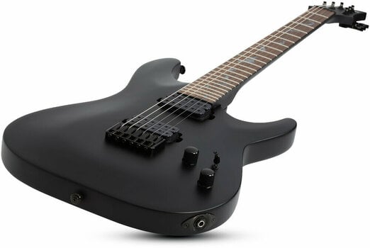 Guitarra eléctrica Schecter Damien-6 Satin Black - 12