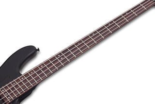 4-string Bassguitar Schecter Stiletto Stealth-4 Satin Black 4-string Bassguitar - 4