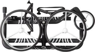 Manuální golfové vozíky Jucad Carbon Zebra 3-Wheel White/Black Matt Manuální golfové vozíky - 2