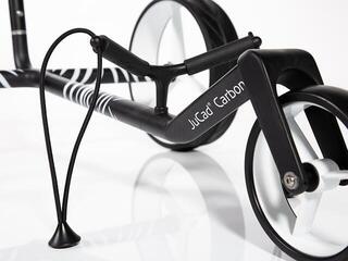 Manuální golfové vozíky Jucad Carbon Zebra 3-Wheel White/Black Matt Manuální golfové vozíky - 4