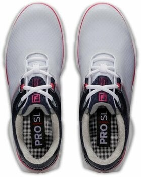 Pantofi de golf pentru femei Footjoy Pro SL Sport White/Navy/Pink 37 - 7
