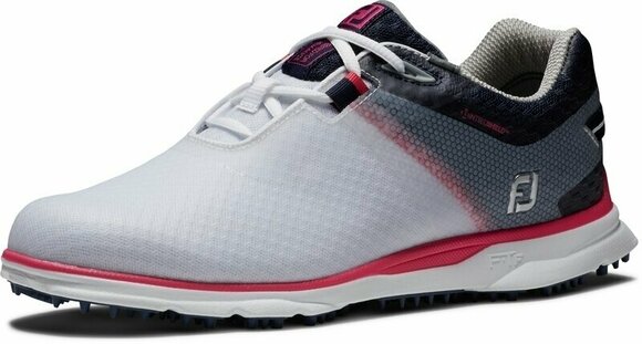 Calçado de golfe para mulher Footjoy Pro SL Sport White/Navy/Pink 38 - 3