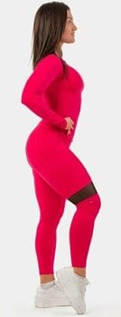 Fitness T-Shirt Nebbia Long Sleeve Smart Pocket Sporty Top Pink S Fitness T-Shirt - 4