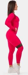 Fitness T-Shirt Nebbia Long Sleeve Smart Pocket Sporty Top Pink M Fitness T-Shirt - 3