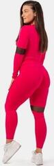 Fitness T-Shirt Nebbia Long Sleeve Smart Pocket Sporty Top Pink M Fitness T-Shirt - 4