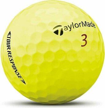 Нова топка за голф TaylorMade Tour Response Yellow 2022 - 2