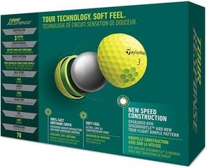 Golfball TaylorMade Tour Response Yellow Golfball - 2