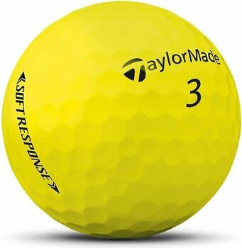 Piłka golfowa TaylorMade Soft Response Yellow 2022 - 2