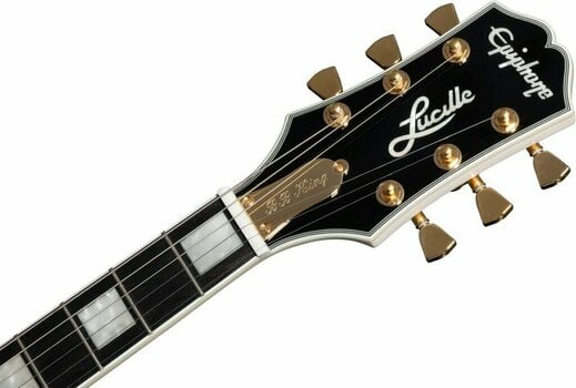 Gitara semi-akustyczna Epiphone B.B. King Lucille Bone White Gitara semi-akustyczna - 7