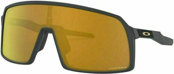 Kerékpáros szemüveg Oakley Sutro 94060537 Matte Carbon/Prizm 24K Kerékpáros szemüveg - 3