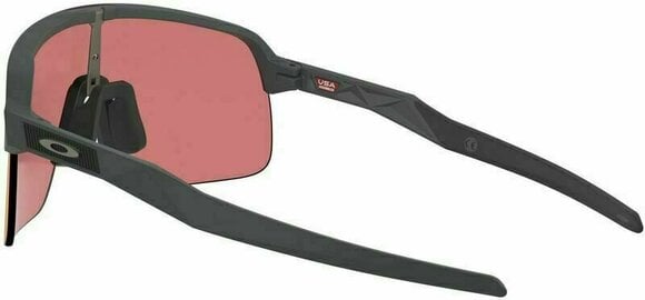 Cyklistické okuliare Oakley Sutro Lite 94630439 Matte Carbon/Prizm Trail Torch Cyklistické okuliare - 6