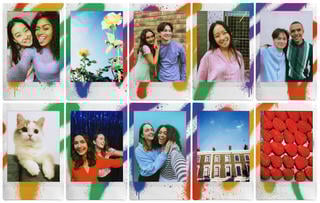 Fotopapir Fujifilm Instax Mini Film Spray Art Spray Art 10 pcs Fotopapir - 2