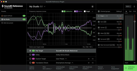 Logiciel de studio Plugins d'effets Sonarworks SoundID Reference for Multichannel (Produit numérique) - 4