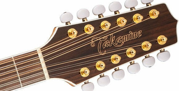 12-strunová elektroakustická gitara Takamine GJ72CE-12 Natural - 7