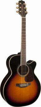 Jumbo elektro-akoestische gitaar Takamine GN71CE Brown Sunburst - 3