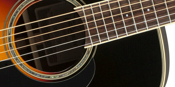 Guitarra jumbo Takamine GN51 Brown Sunburst - 4