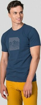 T-shirt de exterior Hannah Grem Man Ensign Blue Mel L T-Shirt - 6