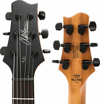 Electric guitar Chapman Guitars ML2 Pro River Styx Black - 6