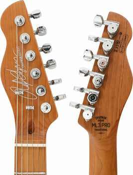 Electric guitar Chapman Guitars ML3 Semi Hollow Pro Traditional Aventurine Green Sparkle - 6