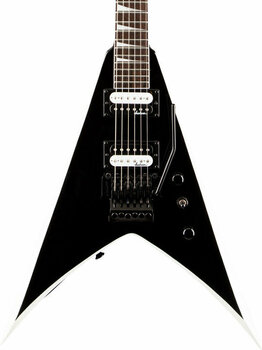 Guitare électrique Jackson JS32 King V Black with White Bevels - 3