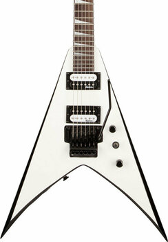 Elektrische gitaar Jackson JS32 King V White with Black Bevels - 3