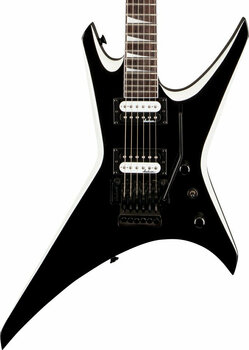 Electric guitar Jackson JS32 Warrior Black with White Bevels - 2